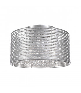 Lampada a sospensione moderna Alpio SL Chrome