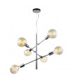 Modern pendant lamp Madalyn Chrome