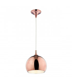 Lámpara colgante moderna Flask Copper