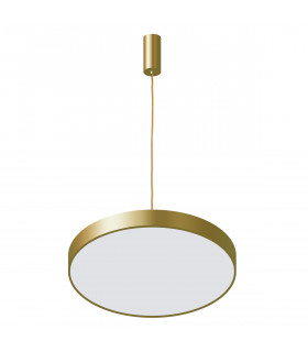 Lámpara colgante moderna Orbital Golden sand