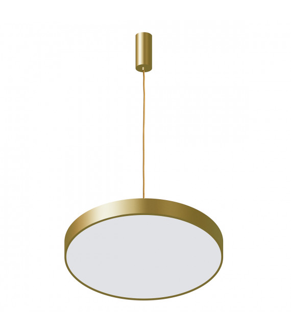 Orbital Sablé golden metal pendant lamp