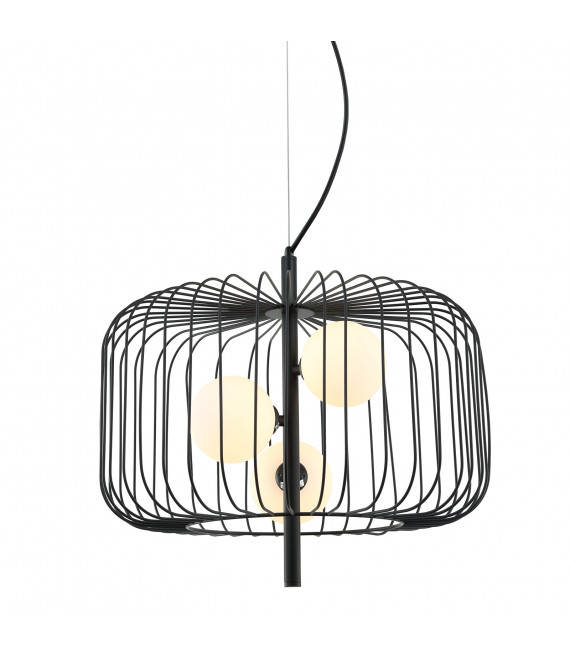 Moderne Pendelleuchte Daren Black