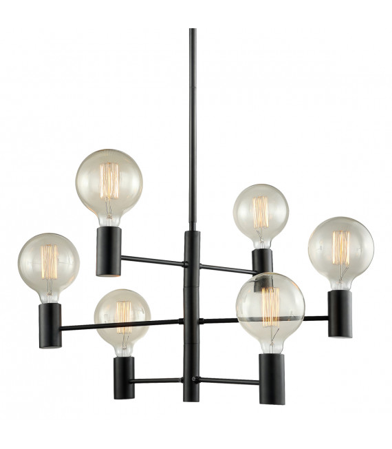 Moderne Pendelleuchte Veva Black