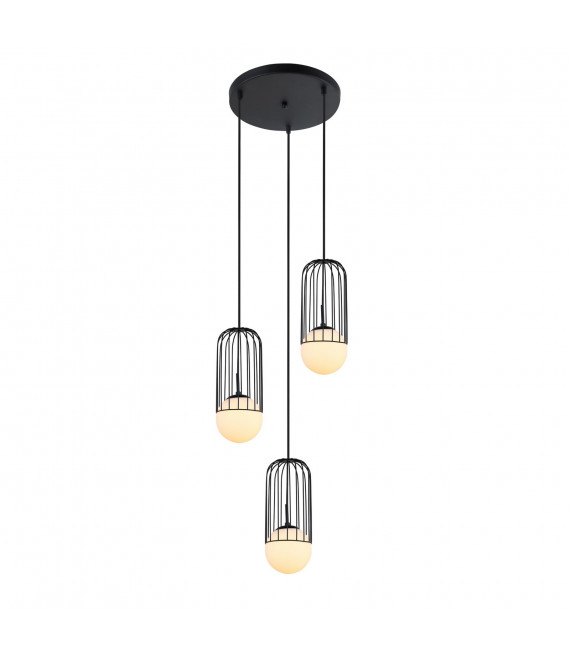 Lámpara colgante moderna Matty Black