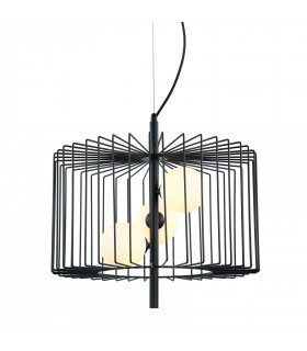 Moderne Pendelleuchte Daren Black