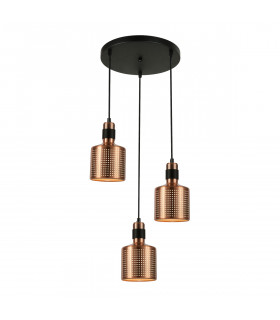 Modern suspension Restenza Copper, height 38 Cm