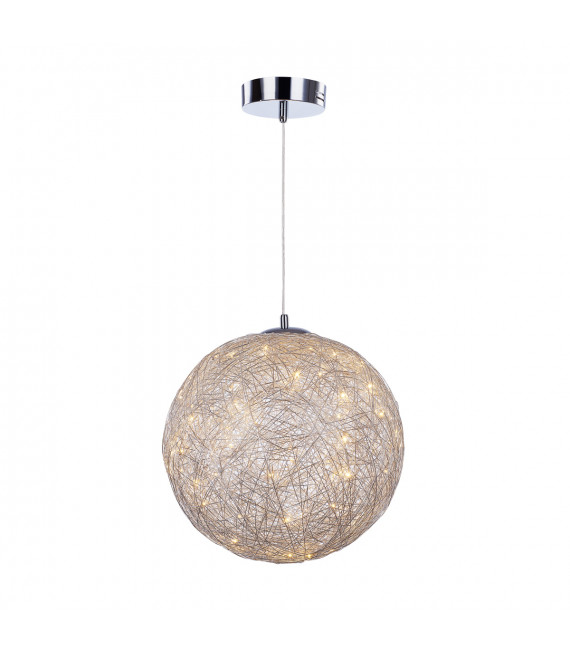 Moderne Pendelleuchte Stello Chrome