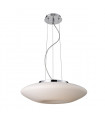 Graham Chrome 2-Light Modern Pendant