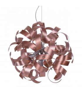 Moderne Pendelleuchte Carrick Copper