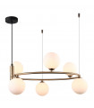 Suspension moderne Amily 6 ampoules
