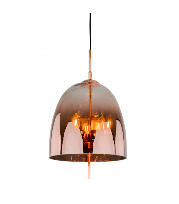 Suspension moderne Alan Cuivre