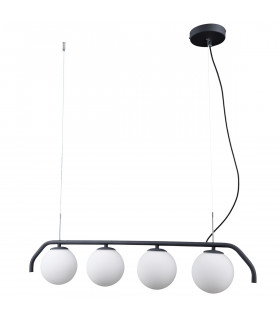 Modern suspension Carimi satin black