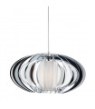 Suspension moderne Sabella Chrome 1 ampoule
