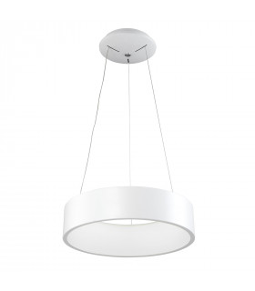 Suspension moderne Chiara blanc