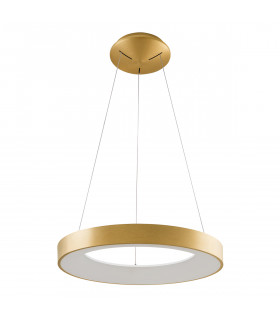 Lámpara colgante moderna Giulia Oro cepillado