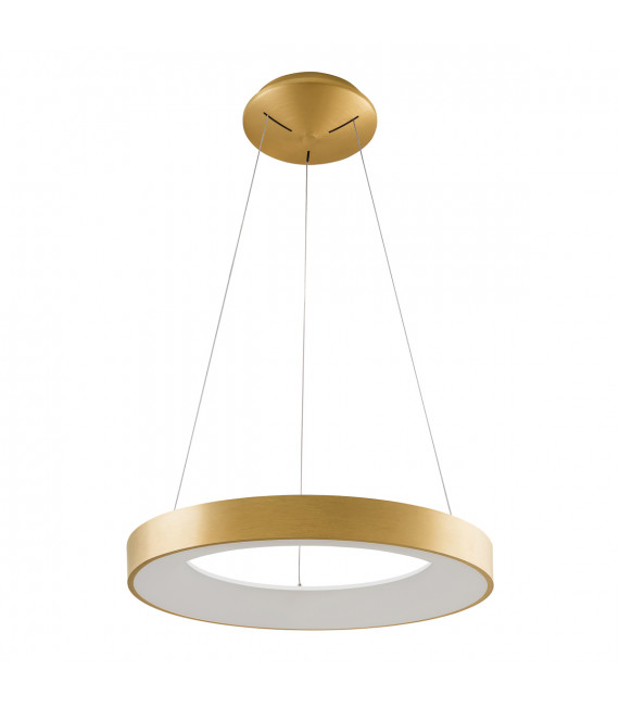 Lámpara colgante moderna Giulia Oro cepillado