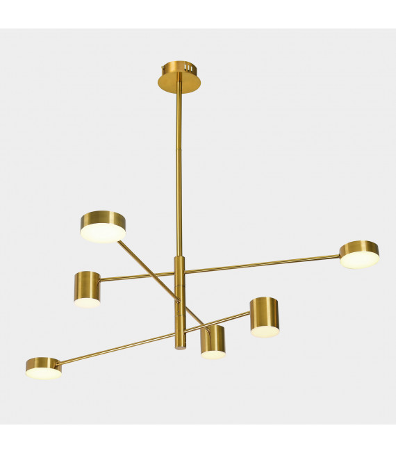Lámpara colgante moderna Remdal Copper