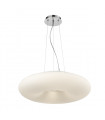 Modern pendant light Level Chrome, white