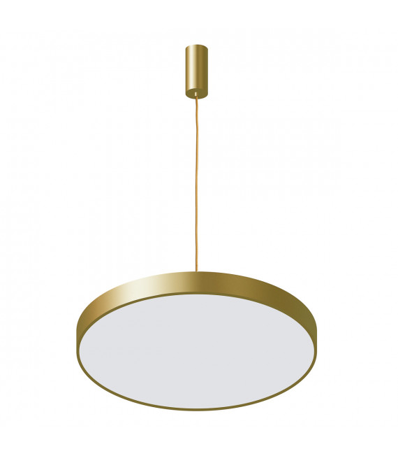 Suspension moderne Orbital Sablé doré