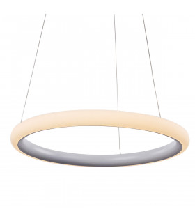Moderne Pendelleuchte Saturn Chrome