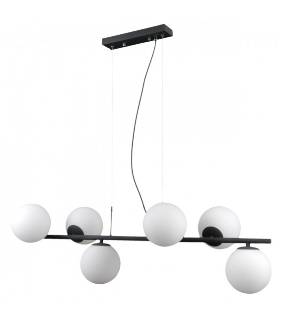 Modern hanging lamp Raddi Black