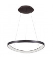 Suspension moderne Morfi Café brossé
