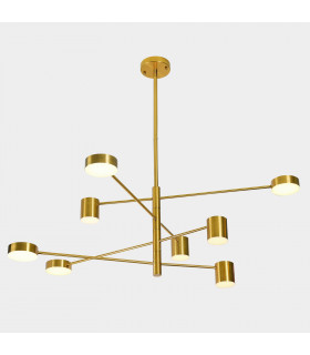 Modern suspension Remdal Copper, steel and acrylic