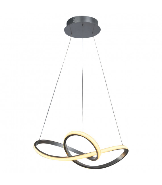Moderne Pendelleuchte Vita Silber