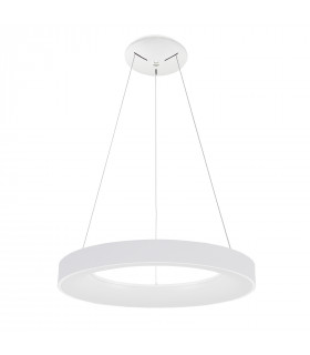 Suspension Giulia blanc en acrylique