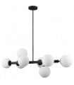 Suspension moderne Raddi Noir et blanc