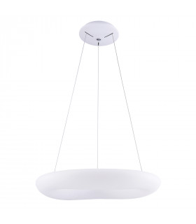 Lámpara colgante moderna Donato blanco