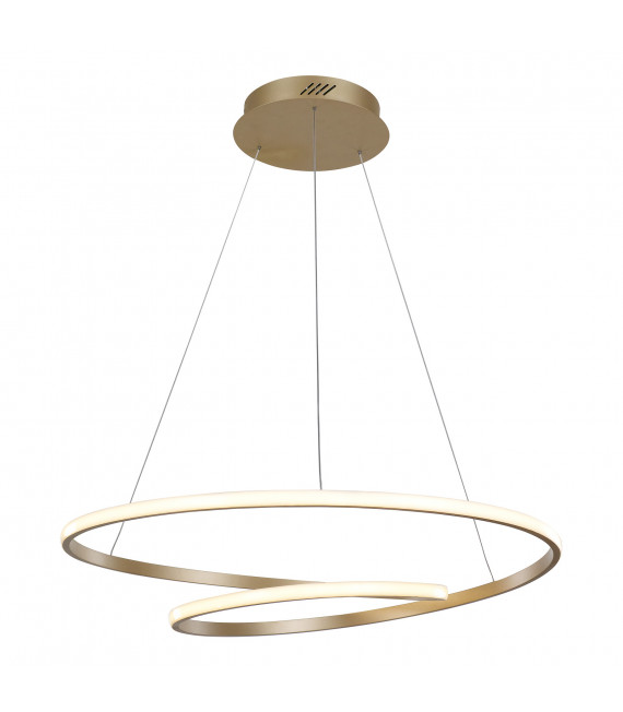 Modern Capita pendant lamp in aluminum