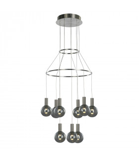 Moderna lampada a sospensione Aria Satin