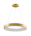 Modern suspension Giulia Brushed gold and white