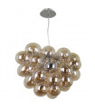 Bento Chrome modern hanging lamp