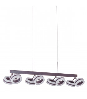 Moderne Pendelleuchte Metis Bronze