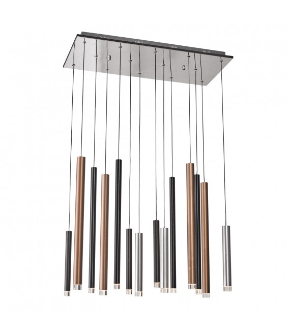 Suspension moderne Reyna Chrome