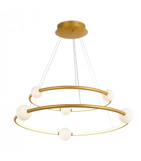 Moderne Pendelleuchte Lozanna Antike Bronze
