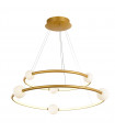 Suspension moderne Lozanna Bronze antique en aluminium