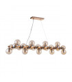 Suspension moderne Cabella Cognac