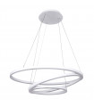 Suspension moderne Lorita blanc
