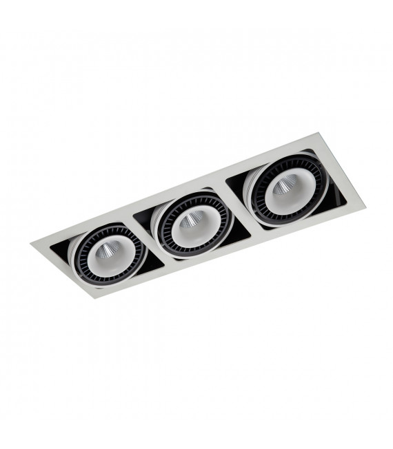 Alesso recessed ceiling light Matt white, black