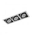 Alesso recessed ceiling light Matt white, black