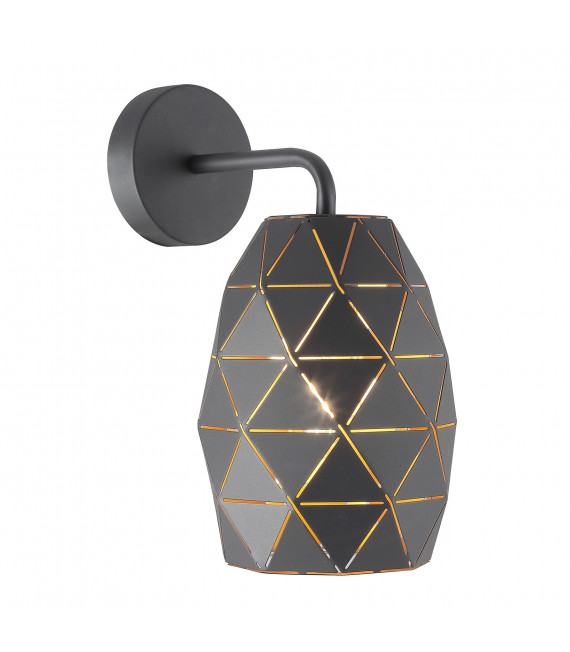 Modern Harley Champagne Gold Graphite Wall Sconce