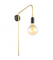 Modern wall lamp Malene Black, gold