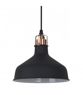 Modern hanging lamp Hooper Copper black, red