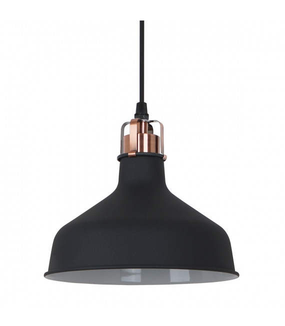 Lámpara colgante moderna Hooper Cobre negro, rojo