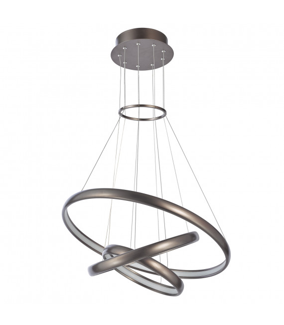 Suspension moderne Axel café en aluminium