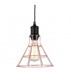Industrial and retro suspension Perifo Black