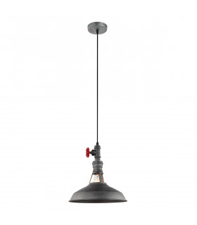 Suspension industrielle et rétro Garibaldo gris